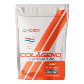 Colágeno Hidrolizado Ander Alta Pureza 97% Premium 300gr Sabor Natural