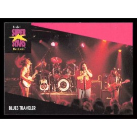 1991 PRO-SET MUSIC SUPER STARS MusiCards Collectible Card #152 -- BLUES TRAVELER
