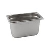 Genware NEV-GN14-150 Stainless Steel Gastronorm Pan, Size 1/4, 150 mm