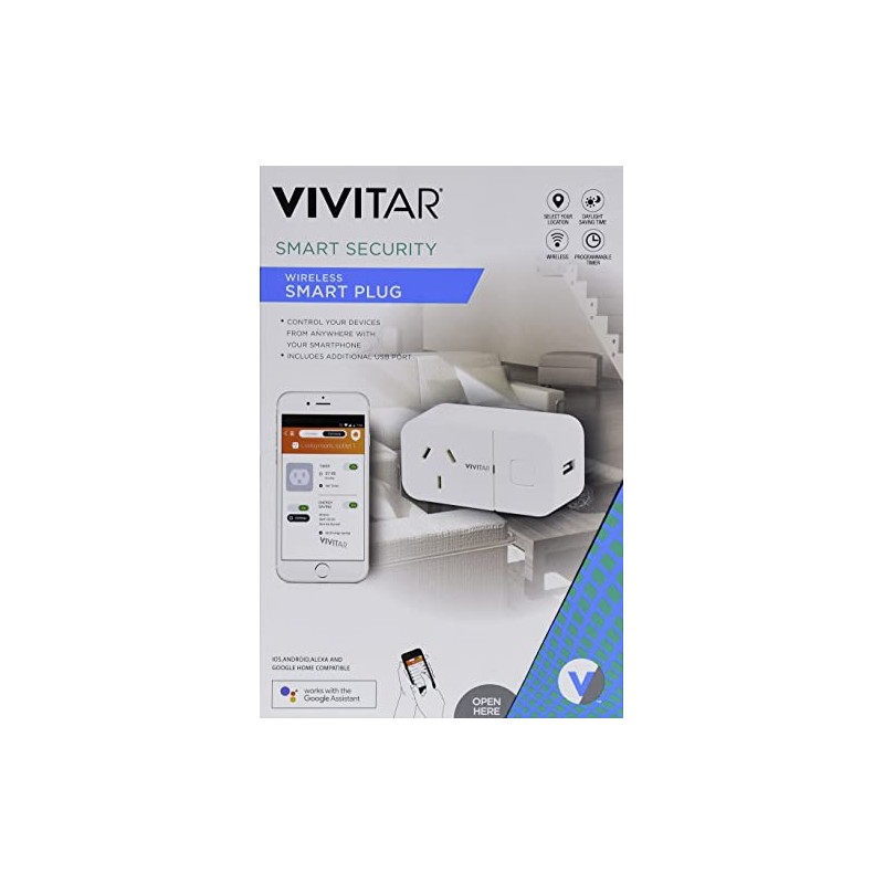 Rhode Island Novelty VIVITAR WiFi Smart Plug