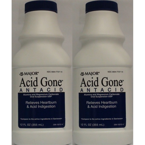 Acid Gone Antacid Liquid Generic for Gaviscon Regular Strength Liquid