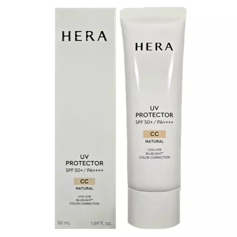 HERA 헤라 유브이 프로텍터 씨씨 내츄럴 50ml SPF50+ PA++++/N Hera