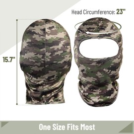 UNCO- Balaclava Face Mask, Camouflage Ski Mask for Men & Women, Full Face Mask, Face Mask for Winter, Balaclava Ski Mask, Face Cover, Ski Face Mask, Ski Balaclava Men, Baklava Masks for Men and Women