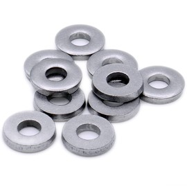 M8 (8mm) Flat Washer (Heavy Duty) - Stainless Steel (A2) (Pack of 10)