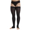 Relaxsan Relaxsan M2070A (Black 4-XL) Cotton open-toe medical compression hold