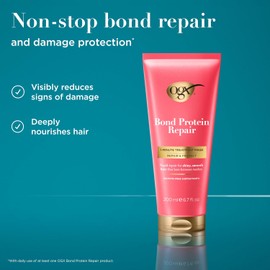 OGX, 1-Minute Treatment, BOND REPAIR, Tratamiento Intensivo, Ayuda a Reparar y Nutrir en 1 Minuto, Cabello Saludable
