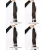3 in1 Braid Pontail Hair Extension for Girls,Long Ponytail Hair