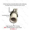 EZ-FLUID (1) 3/8" Comp x 48" 4-FT S.S Universal Dishwasher