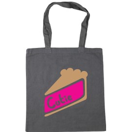 Hippowarehouse Cutie Pie Slice Tote Shopping Gym Beach Bag 42cm x38cm, 10 litres