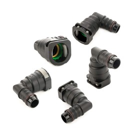 5x LST Fuel Cable Connector Quick Coupling 15.82 - 16 mm 90° Angle