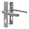 TSS UPVC Door Handle Set, 72mm PZ (Centres), Lever/Lever, Screw