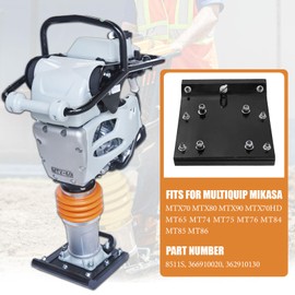 Censeanku 366910020 11" Wood Shoe Kit Compatible with Multiquip Mikasa MTX70 MTX80 MTX90 MTX70HD MT65 MT74 Jumping Jack Rammer Replace 362910130 8511S