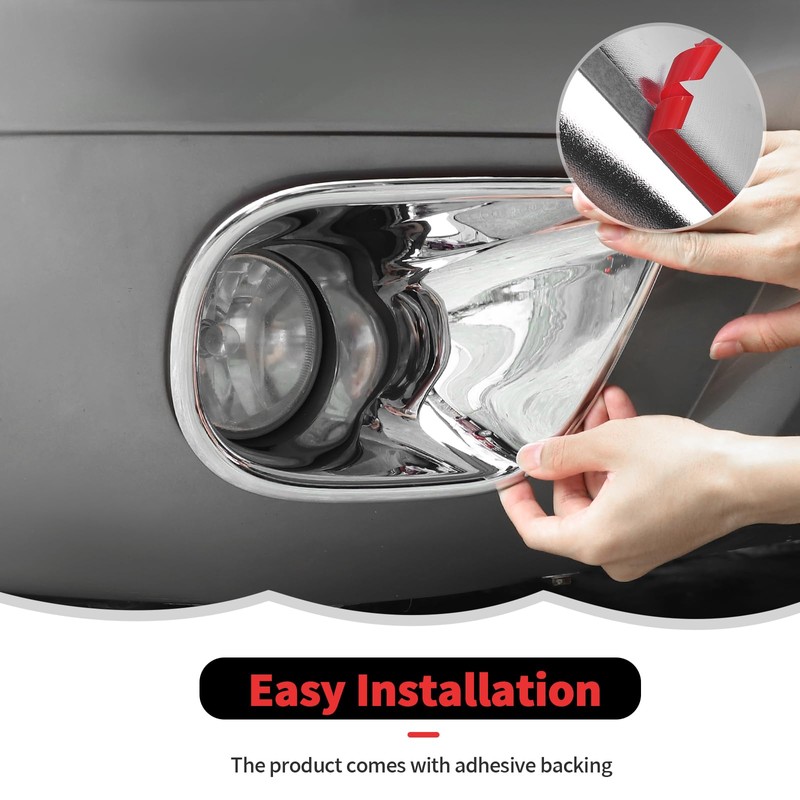RT-TCZ Front Fog Light Lamp Cover Trim Decoration Exterior Accessories