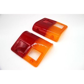 Rear Taillight Lens for Mitsubishi Pajero Montero Raider 1982 1983 1984 1985 1986 1987 1988 1989 1990 Includes Driver and Passenger Sides MK1
