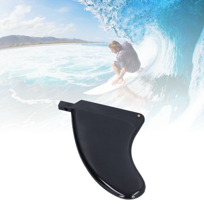 Single Surfboard Fin TPU Longboard Paddleboard Tail Fin Replacement Surfing