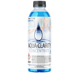 Aqua Clarity 3-in-1 Hot Tub Cleaner, Clarifier & Conditioner, Eliminate The Need to Purge & Drain with Weekly Dose, Reduce Extra Hot Tub Chemicals Usage, 1-Year Complete Hot Tub Care