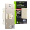 Enbrighten Almond Z-Wave Plus Smart Light Switch with QuickFit and