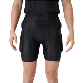 Jormino Protective Padded Shorts, Crash Pad Impact Gear for Snowboard, Skateboard, Skate, Skiing Black M