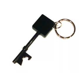 RDD Black Key shaped Bottle Opener Bar Beer Portable Keychain Christmas US Seller