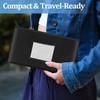 2 Pack Money Bags with Zipper, Bank Pouch with Label,