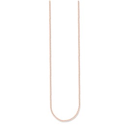Thomas Sabo Unisex Necklace Venezia Rose Gold 925 Sterling Silver KE1106-415-12