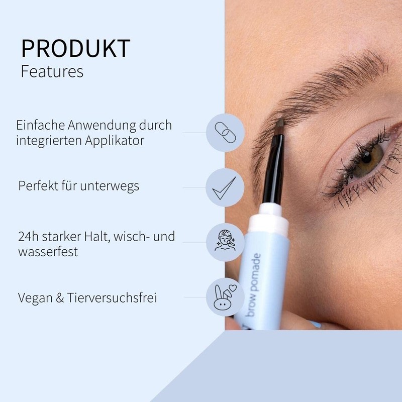 fleeky Brow Pomade - Creamy Eyebrow Pomade for Perfect Filling