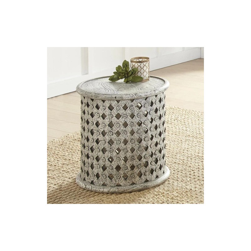 Steve Silver Samir Round End Table