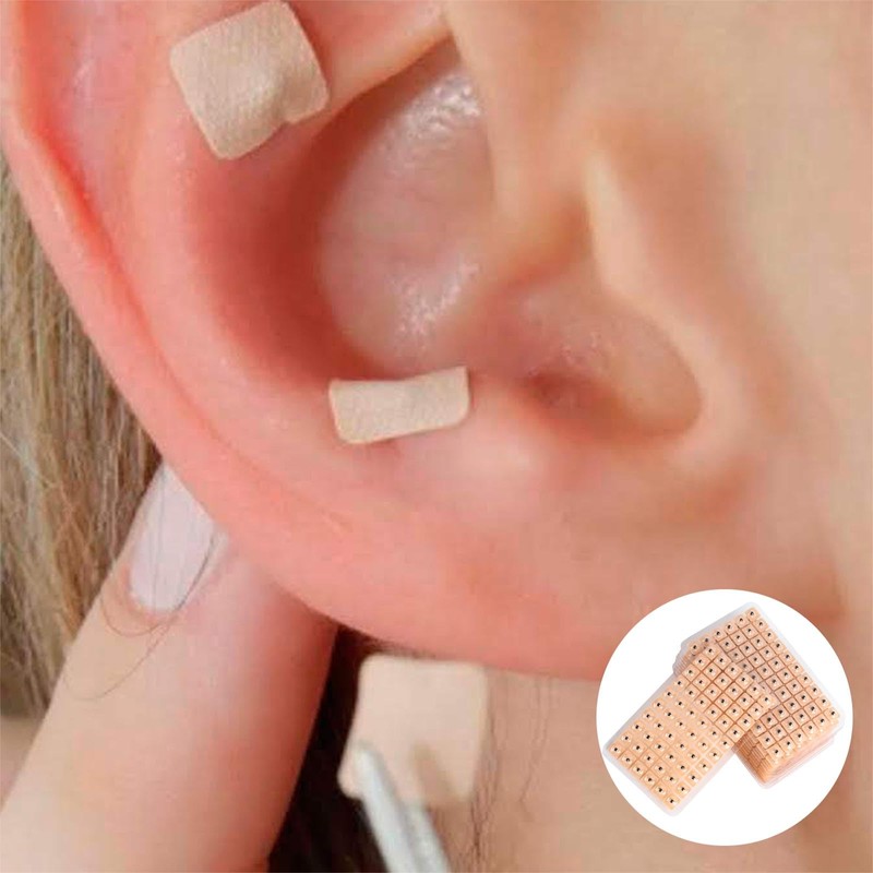 AWAVM 10 Sheets of 600 Ear Acupoint Stickers Disposable Ear