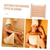 ORFOFE Sauna Ventilation Louver Panel Wooden Air Vent for Steam