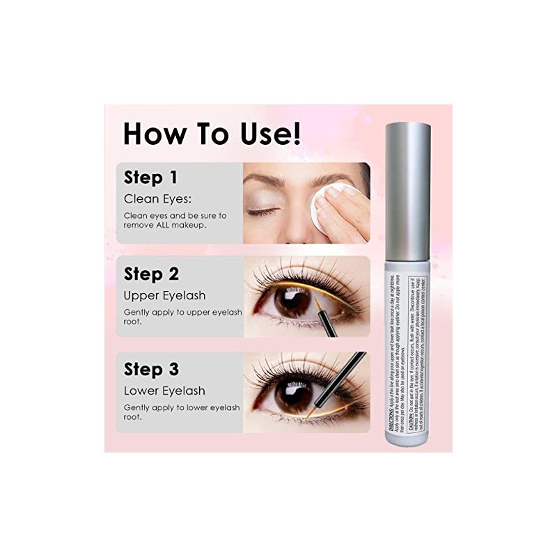 Hairgenics Lavish Lash €" Eyelash Growth Enhancer & Brow Serum