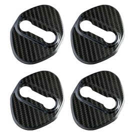 Mukashima Auto Products T-M13 Door Striker Cover, Universal Type, Carbon, Stainless Steel