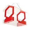 JCs Wildlife Geometric Poly Lumber and Acrylic Hanging Bird Feeder
