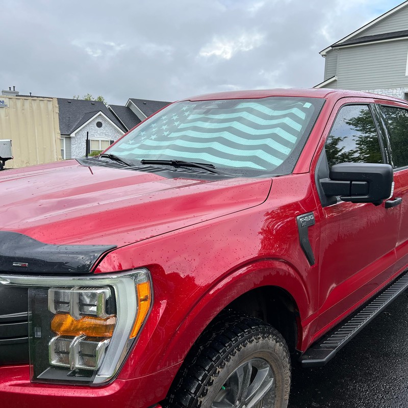 LITIVY Windshield Sun Shade Compatible with 2021 2022 2023 2024
