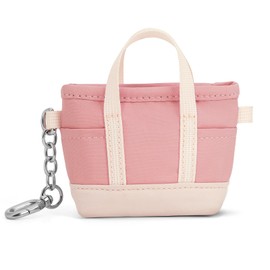 Coin Purse Mini Tote Bag Keychain Small Change Purse Key Pouch Charm Pink Cute Makeup Bag Wallets Accessories for Handbags