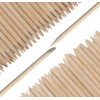 Borogo 110 PCS Orange Wood Nail Sticks & Professional Double