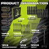 MageRabbit Plastic Darts 12 Pieces 18g with 16 Dart Flights,