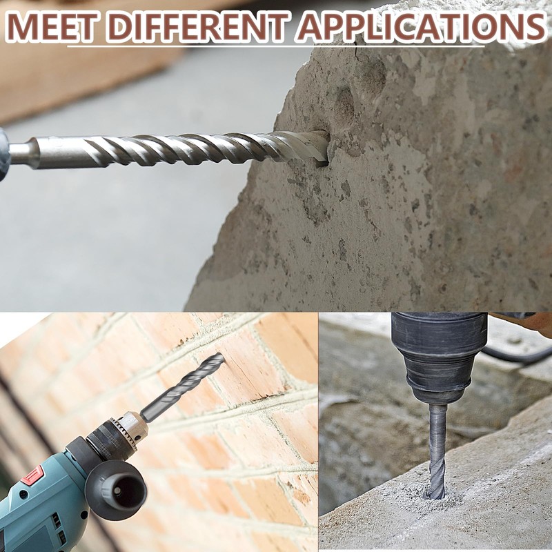 1-3/8 x 13.75 inch (35x350mm) SDS Plus Masonry Drill Bit,