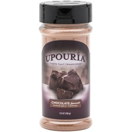 Upouria Chocolate Flavored Shakeable Topping 5.5 Ounce - (Pack of 2)