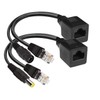 Passive PoE Injector 6 Pairs PoE Splitter Kit Passive PoE