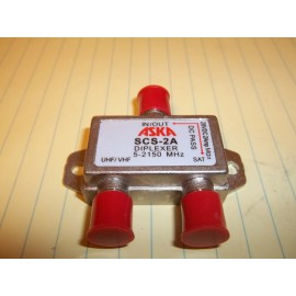 Aska  SCS-2A DIPLEXER 5-2150 MHz Satellite-Cabl