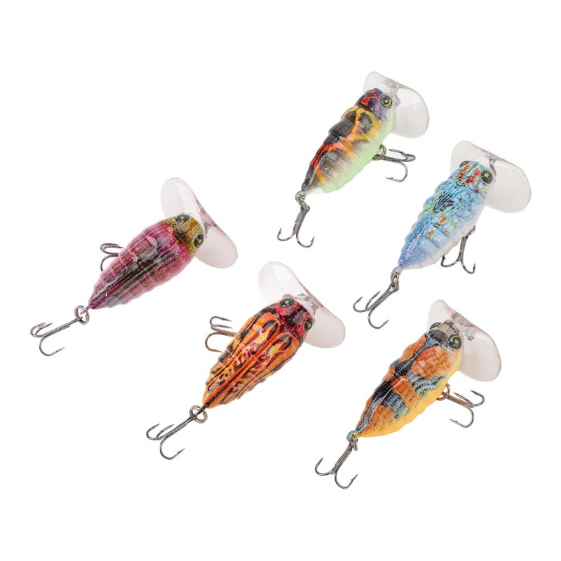 Cicada Fishing Lures Life Like Swimbait Fishing Bait Set with