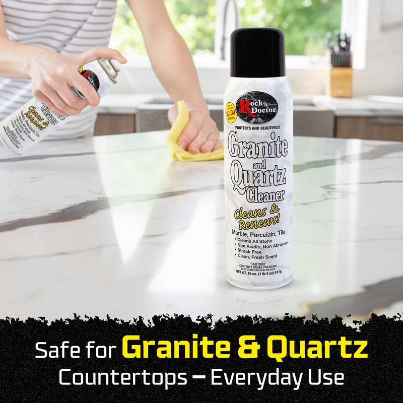 Rock Doctor Granite Cleaner, Cleans& Renews Surfaces, Granite/Marble Countertop Cleaner,