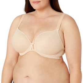 Elomi Women's Plus Size Bijou Underwire Banded Molded Bra, Beige (Sand), 36H