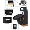 KOPHLY Casual Lightweight Laptop Backpack with USB Charging Port For