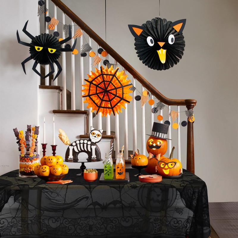 [LEISURE CLUB] Halloween Decorative Table Runner Table Runner Table Cloth