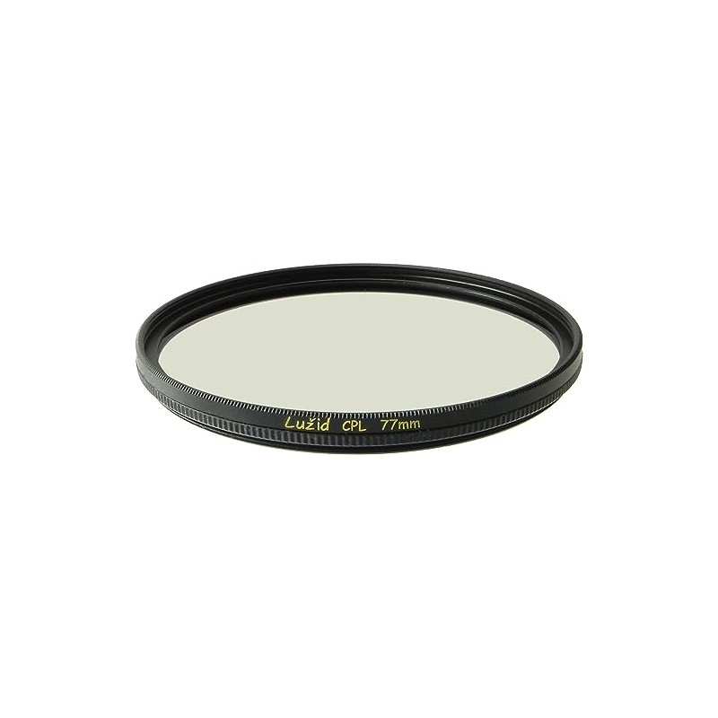 LUŽID 77mm CPL MC Filter Schott B270 Glass Brass Frame