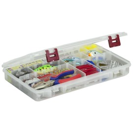Plano ProLatch StowAway 6-21 Adjustable Compartment Box, 2365002, 11"L x 7-1/4"W x 1-3/4"H, Clear - Lot of 3