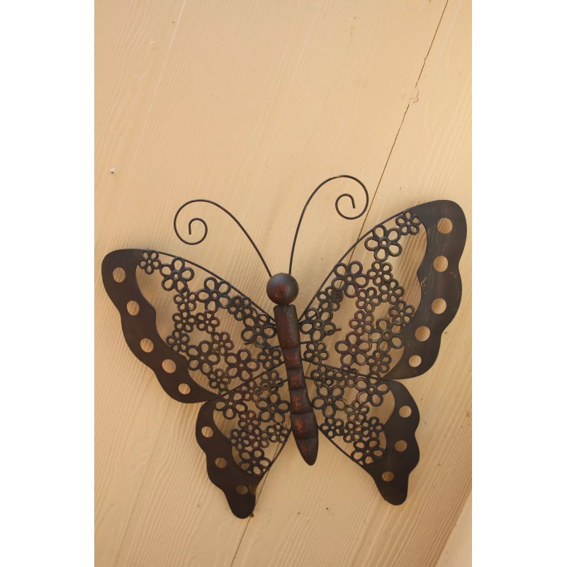 SHORELY YOURS DECOR Metal Butterfly Wall Decor - Extra Large
