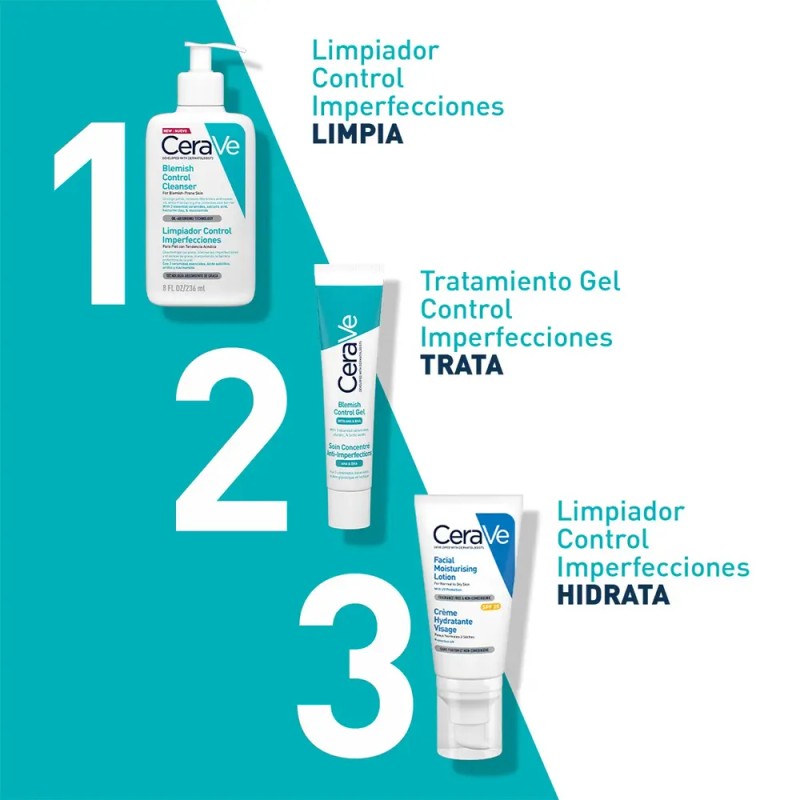 Cerave Gel Control Imperfecciones Con Ácido Salicílico 40 Ml Momento
