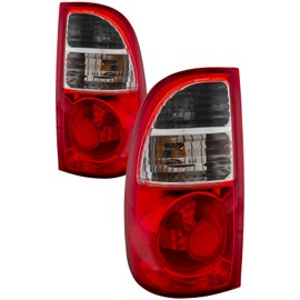 HEADLIGHTSDEPOT Replacement Compatible With Toyota Tundra Regular Access Cab Tail Light Pair Left Driver Right Passenger